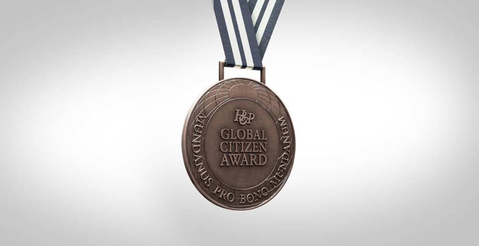 global citizen award medal